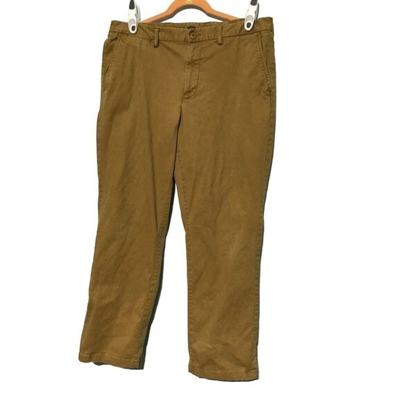 Old Navy Other - Old Navy Men's Tan Khaki High Rise Straight Leg Pants 36x30